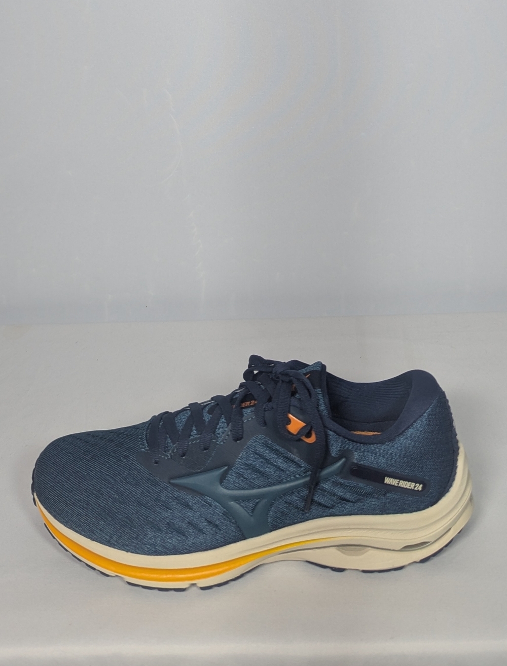 NEW Mizuno Wave Ridder Running Shoes Sz 7.5 blue